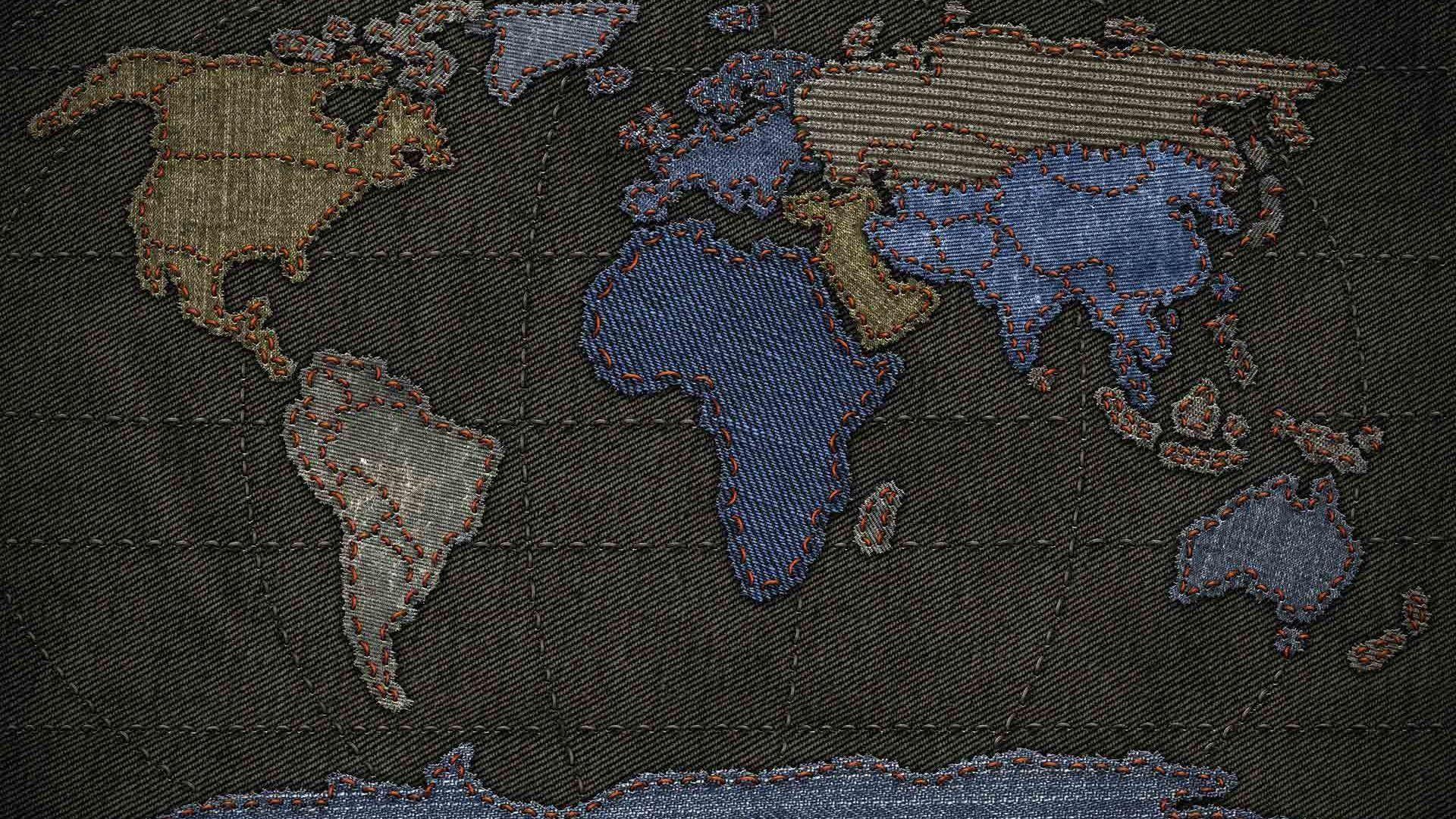 1920x1080 Geography cartography MacBook Air Wallpaper Download