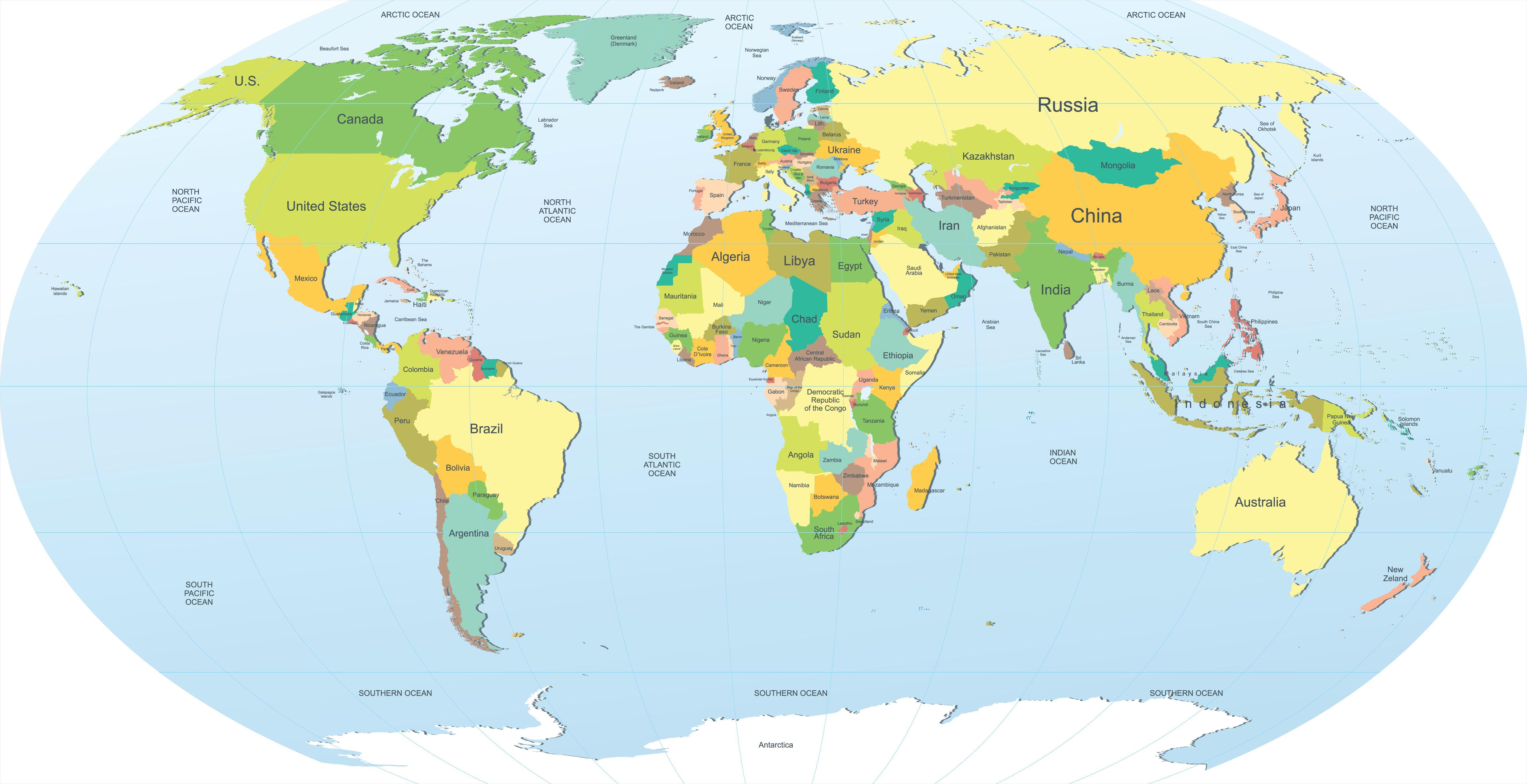 5451x2800 World Maps Library Resources: Maps Wallpaper