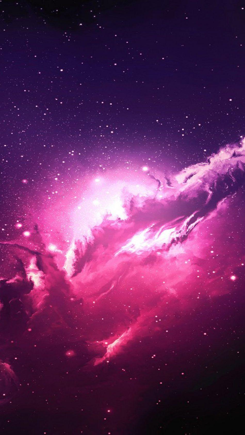 950x1689 Pink Galaxy Wallpaper