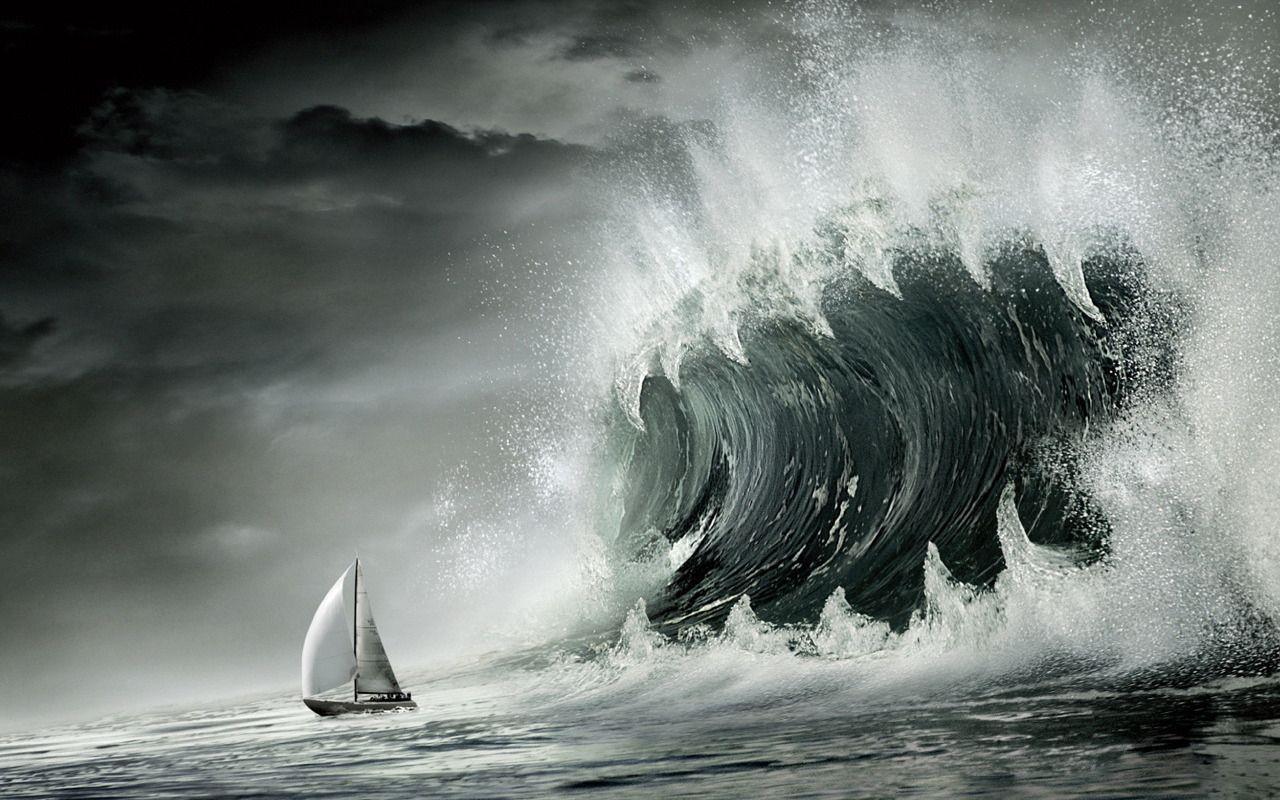 1280x800 Storm Wallpaper Widescreen