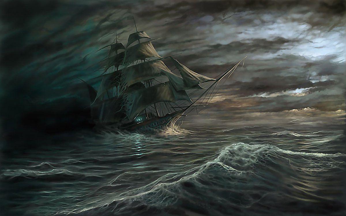1200x750 HD Wallpaper by Ishtaure Dawn Android-> iPhone-> #ship # storm #ocean #cloud #HDWallpaper #Wallpaper