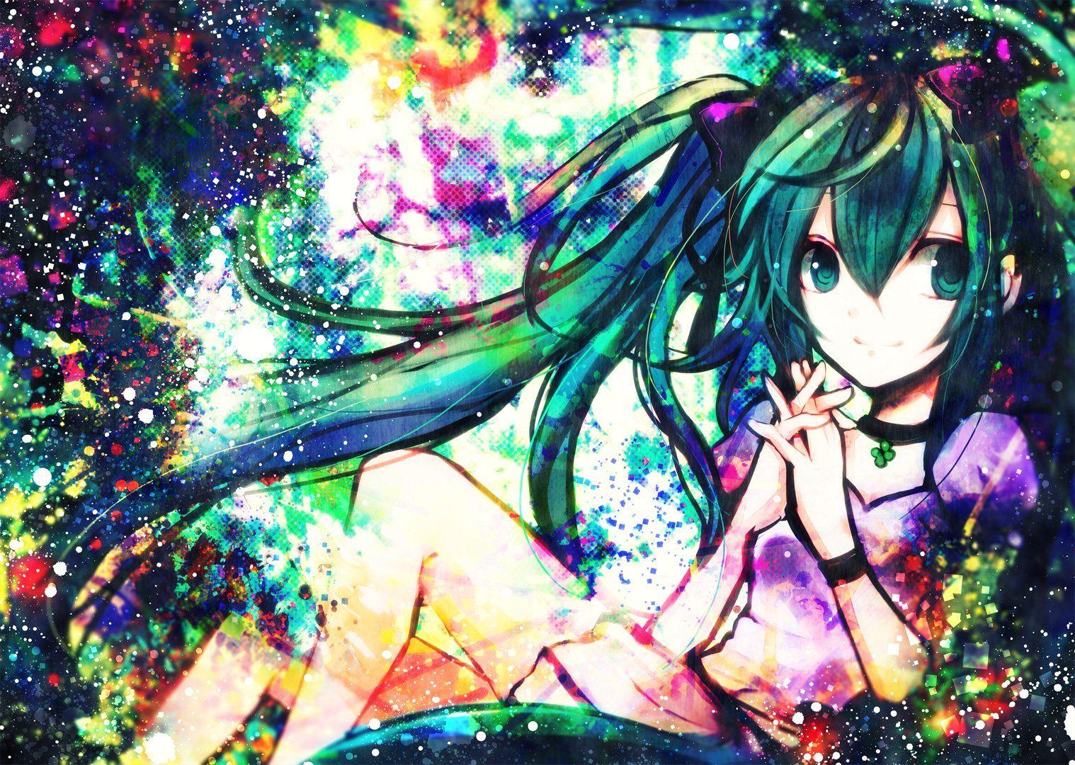 1518x1080 Download Wallpaper, Download 1518x1080 px anime Beautiful Beauty Character cute game girl Green hair hatsune Humanoid Long Lovely People HD Wallpaper, Hi Res People Wallpaper, High Definition Wallpaper