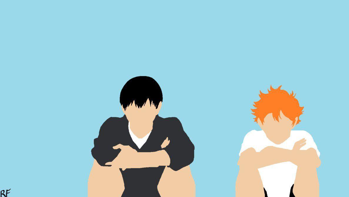 1187x673 Minimalist Anime Haikyuu Wallpaper