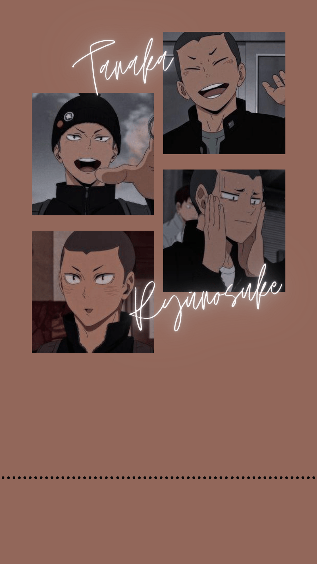 1080x1920 Tanaka Ryūnosuke. Haikyuu anime, Cute anime character, Cute anime wallpaper