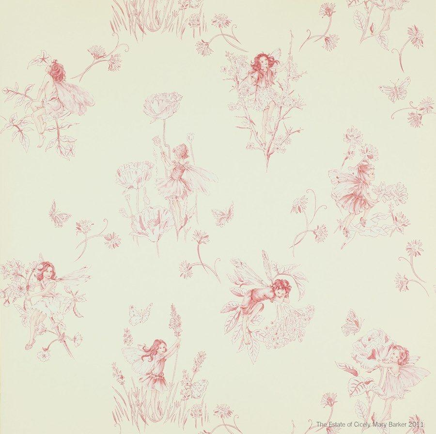 900x896 Meadow Flower Fairies Wallpaper in Lilac