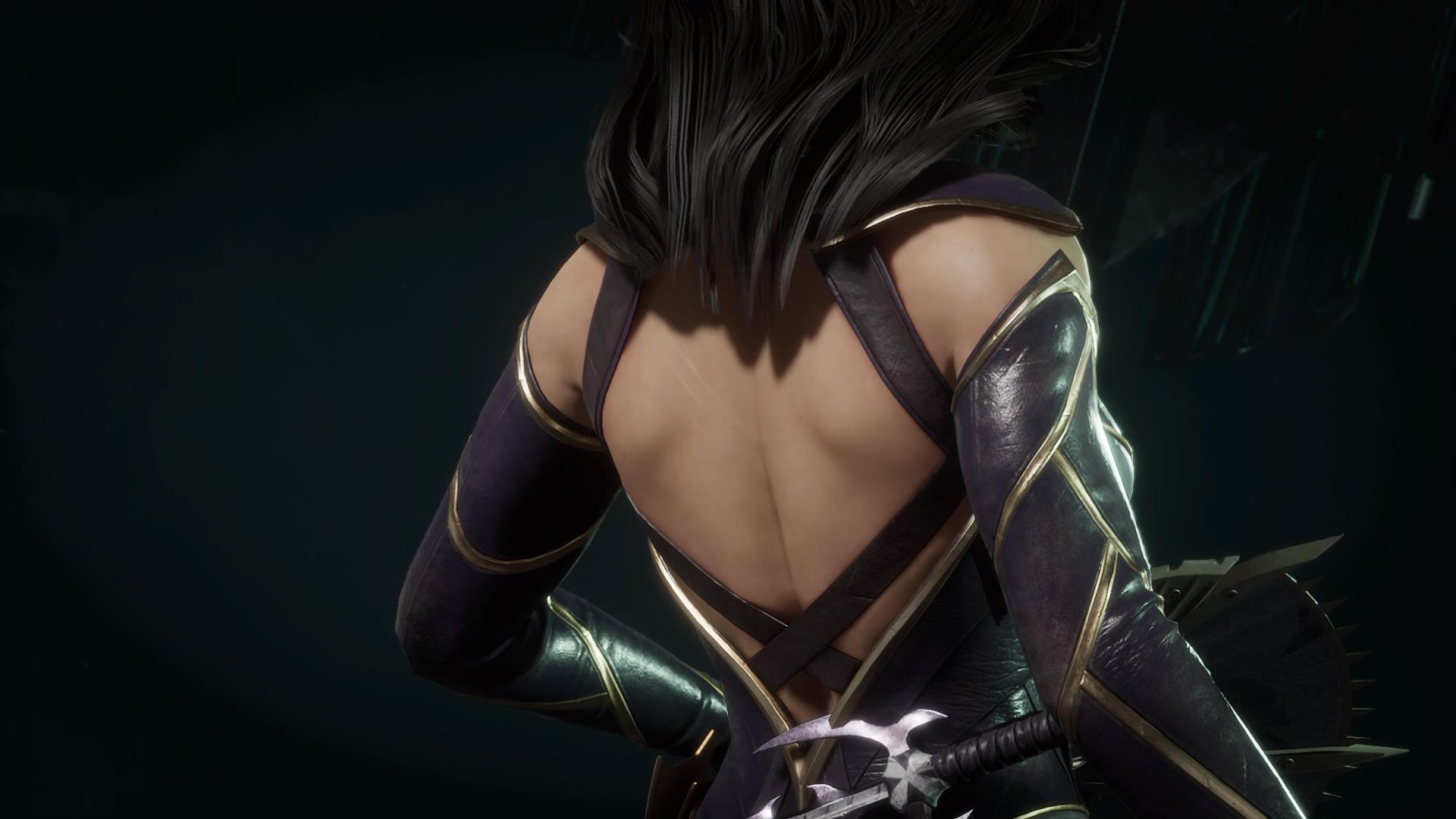 1920x1080 I Don't If Any One Else Noticed This, But Catwoman Kitana Has An Cat Like Claw Scratch On Her Back