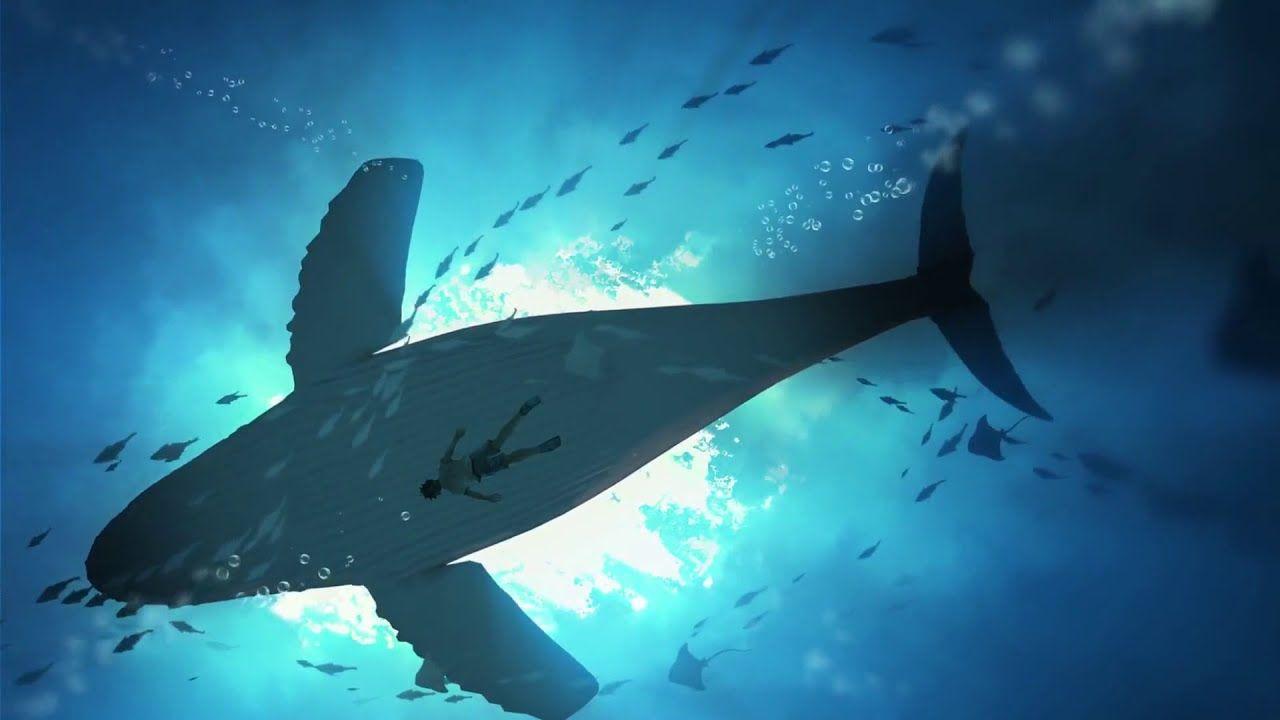 1280x720 Whale and sea Animated Wallpaper