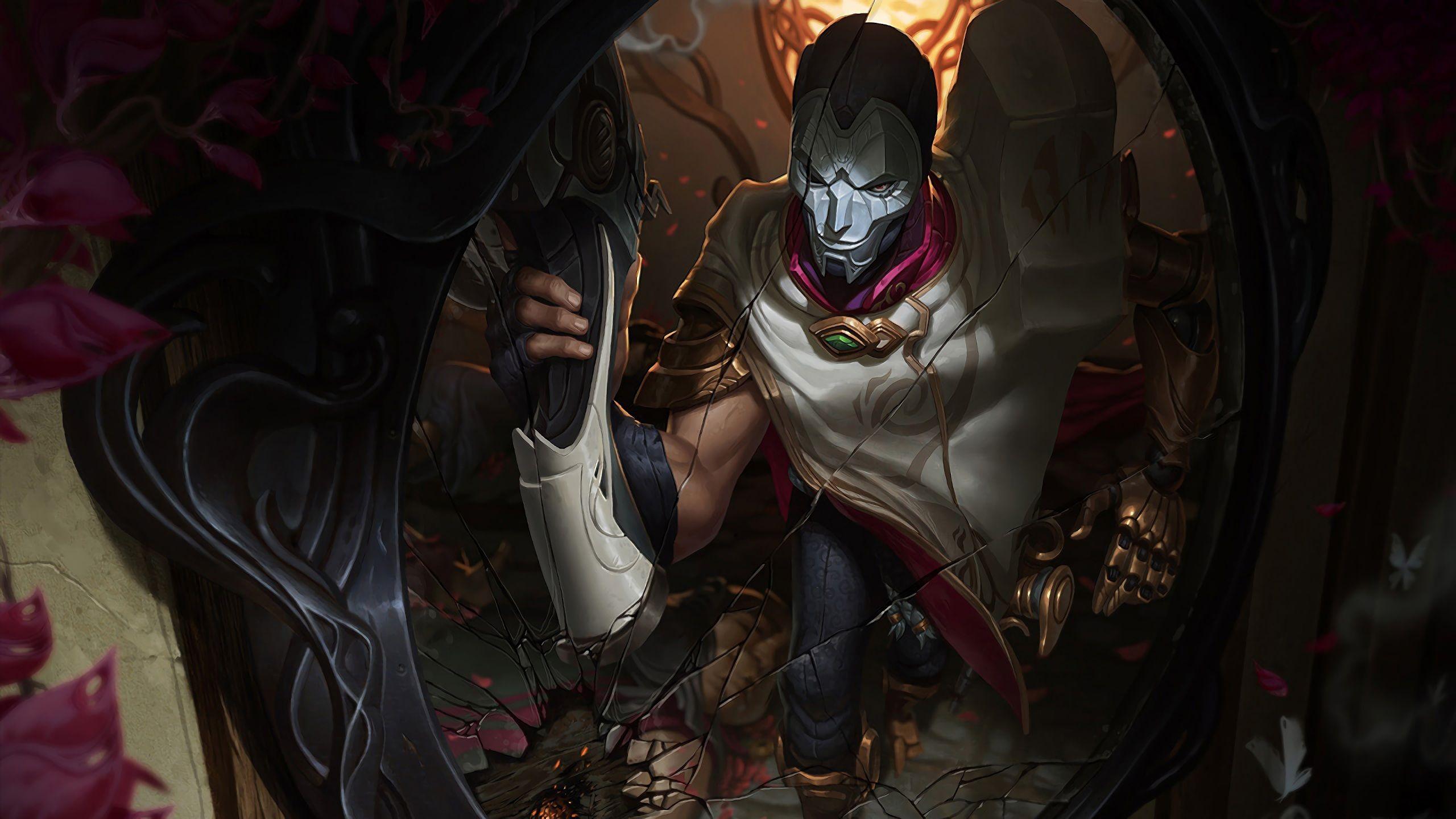 2560x1440 Wallpaper 4k Jhin LoL Splash Art League of Legends lol Jhin, league of legends