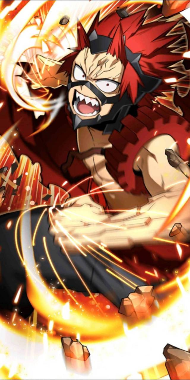 640x1280 Kirishima Phone Wallpaper