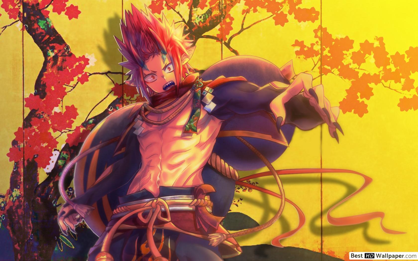 1680x1050 Eijiro Kirishima Hero Academia HD wallpaper download