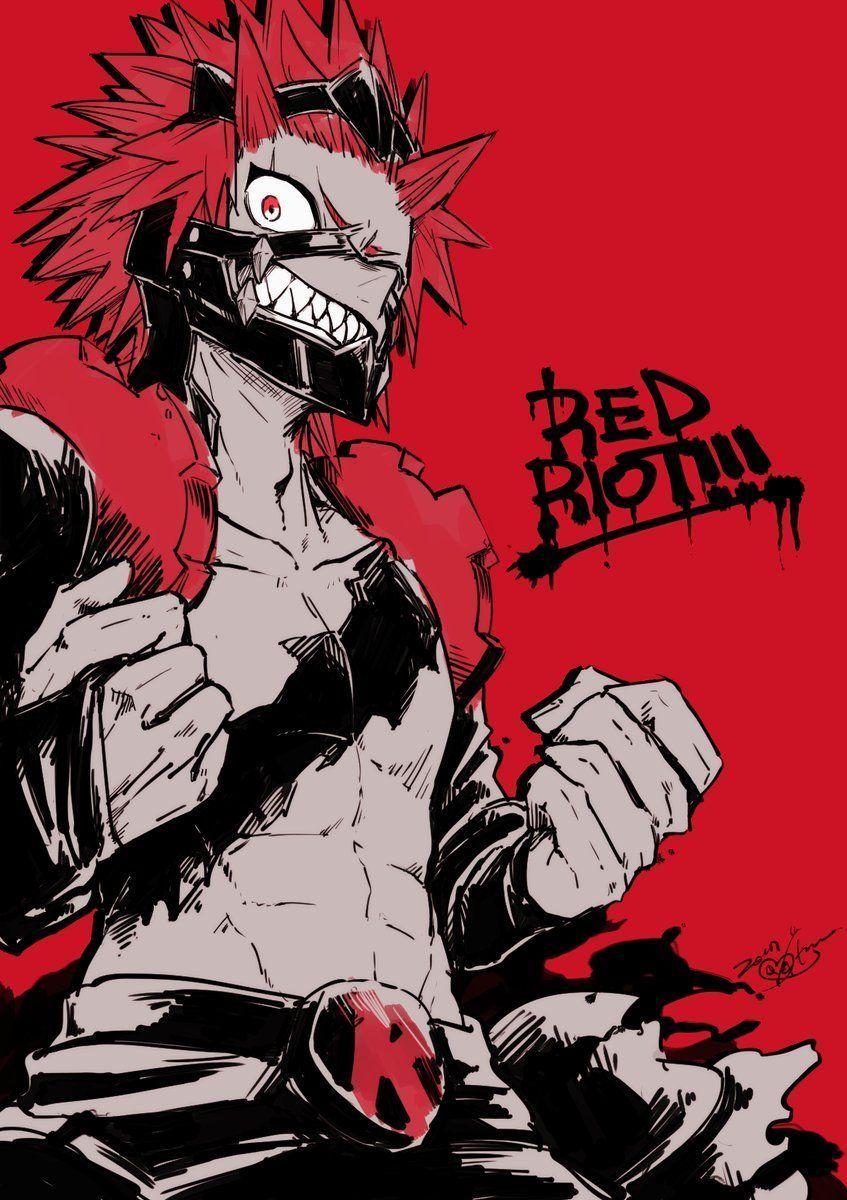 847x1200 Kirishima Phone Wallpaper