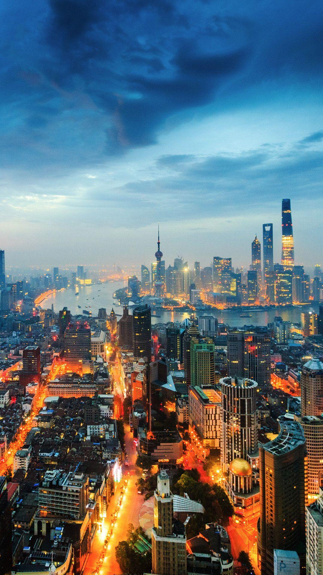 1080x1920 Phone Wallpaper Shanghai Shanghai Night Night View #Wallpaprs # Background #iPhone #iPhone11 #iPhoneWallpap. Shanghai night, Phone wallpaper, Shanghai