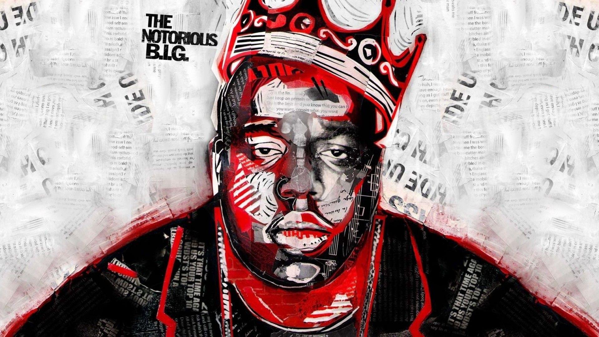 1920x1080 Black Music Hip Hop Rap Notorious Big Rapper Wallpaper