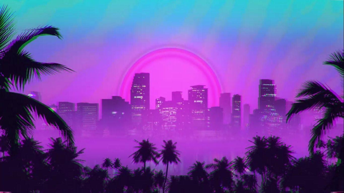 1366x768 Glitter, Light, Arecaceae, Flora, Palm Tree resized