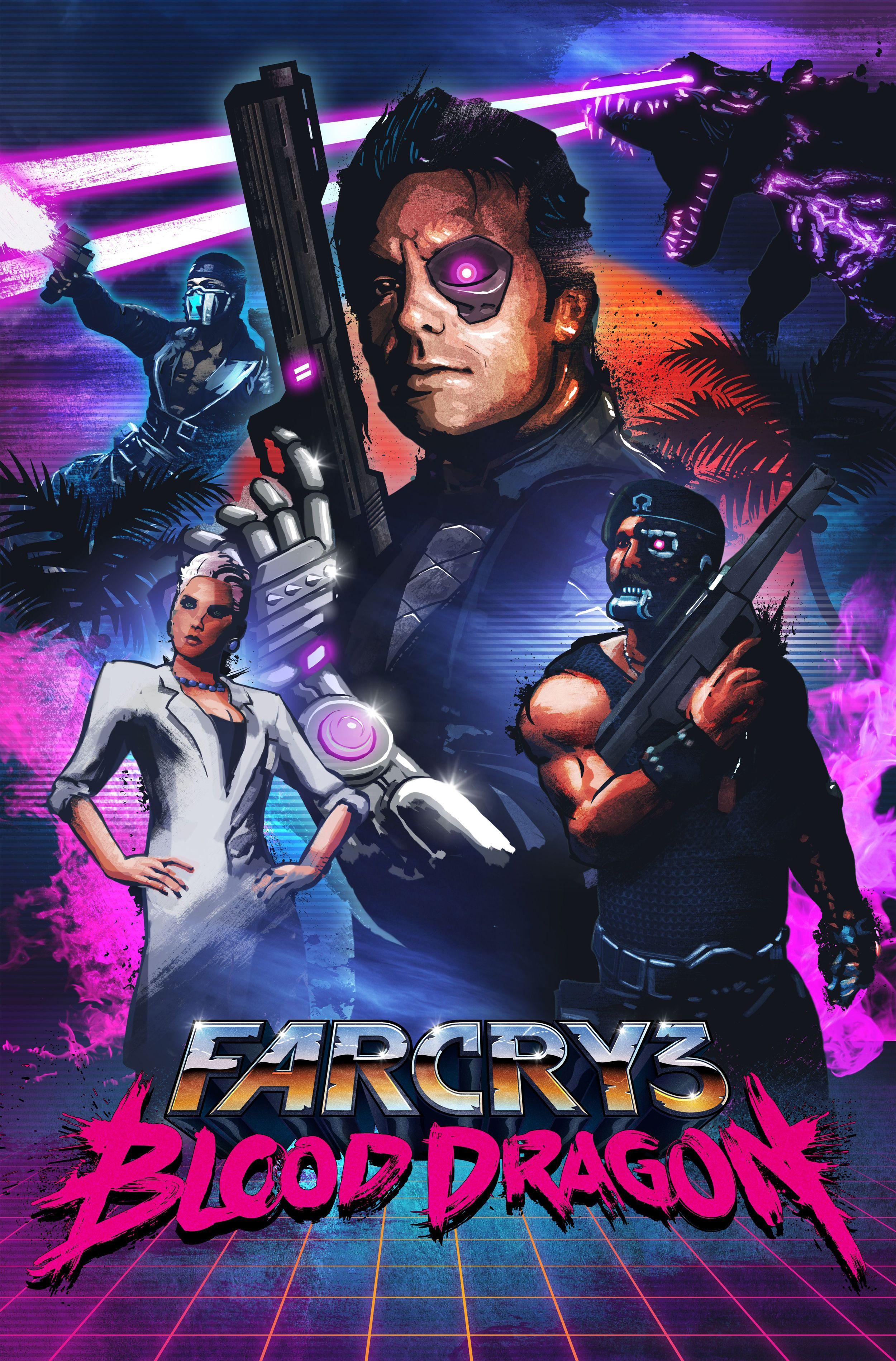 2500x3796 1365711690 Far Cry 3 Blood Dragon Key Art. Logic Is My Virgin Sacrifice To Reality