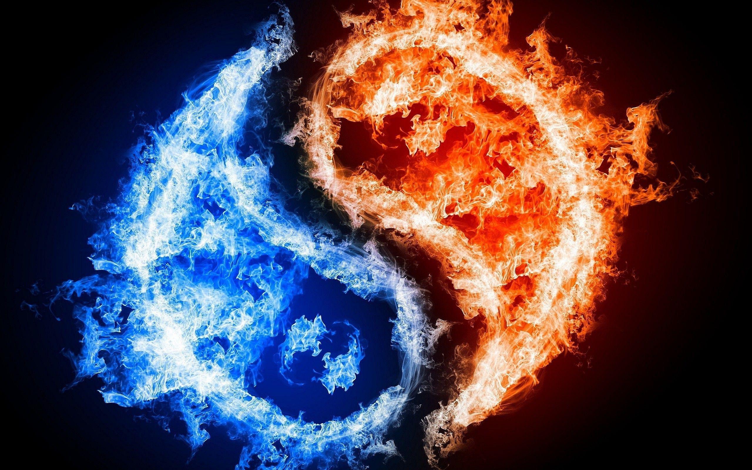 2560x1600 Fire and Ice Wallpaper. Nice Wallpaper, Ice Age Dinosaurs Wallpaper and Nice Naruto Wallpaper