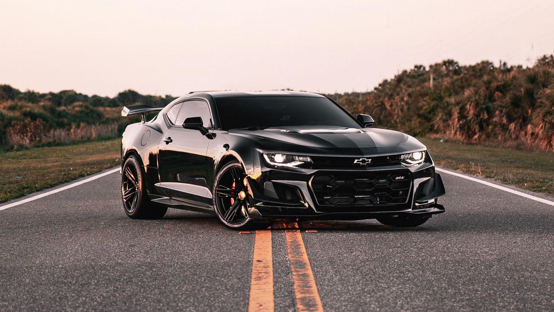 1920x1080 Wallpaper Chevrolet Camaro, Chevrolet, Black, Machine, Camaro HD Wallpaper