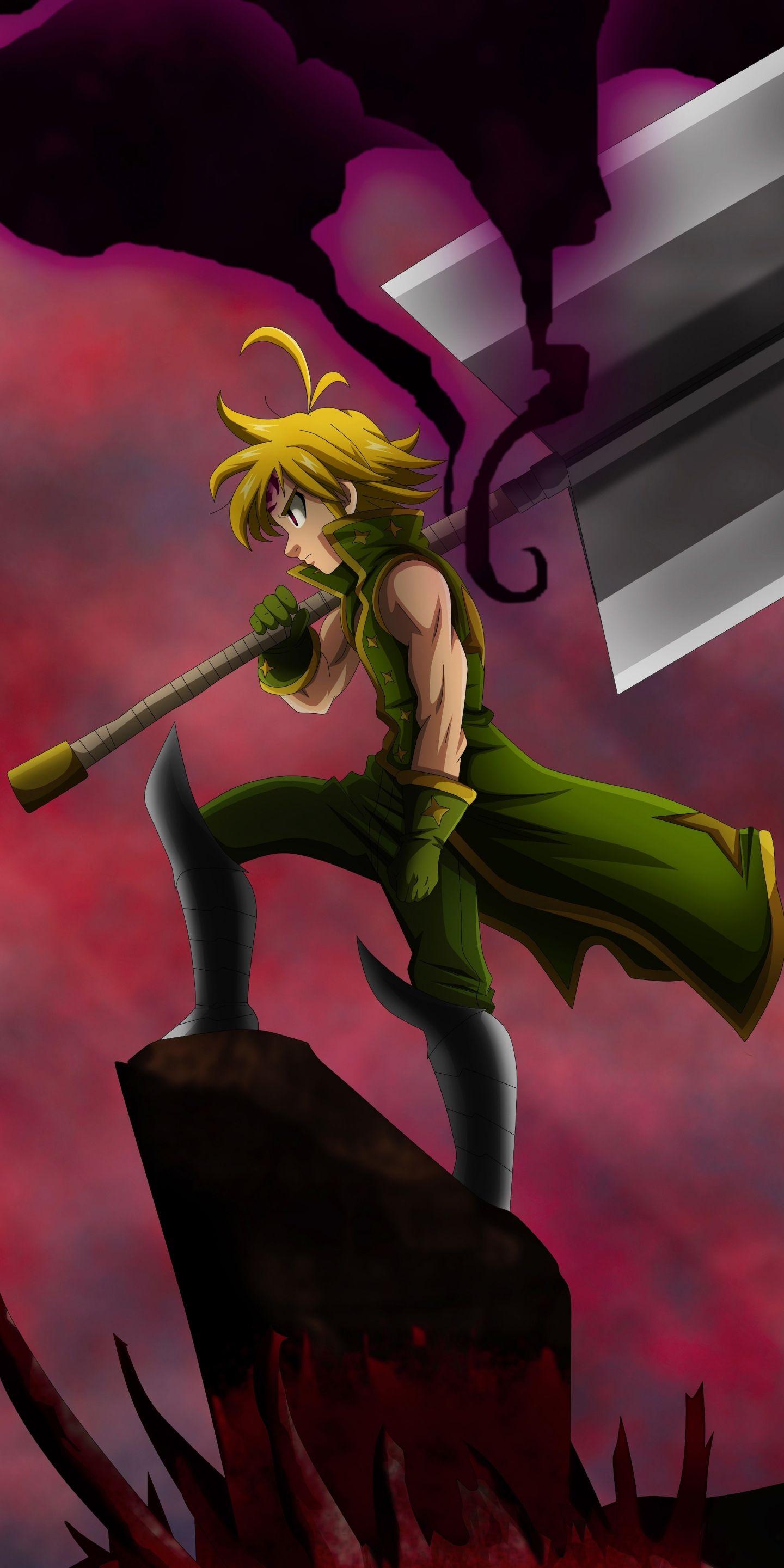 1440x2880 Download 1440x2880 wallpaper meliodas, the seven deadly sins, anime boy, lg v lg g 1440x2880 HD image, background, 10169