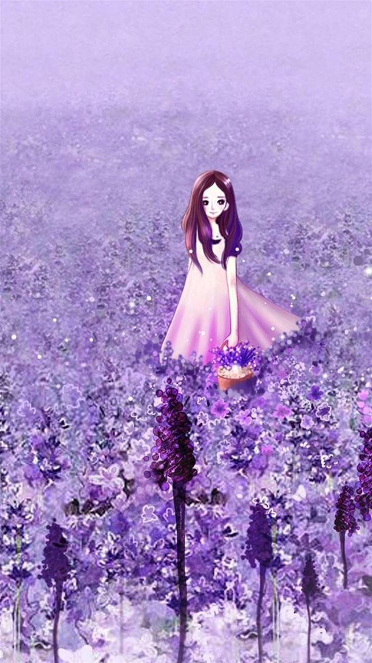 750x1334 Best Purple iPhone 8 HD Wallpaper