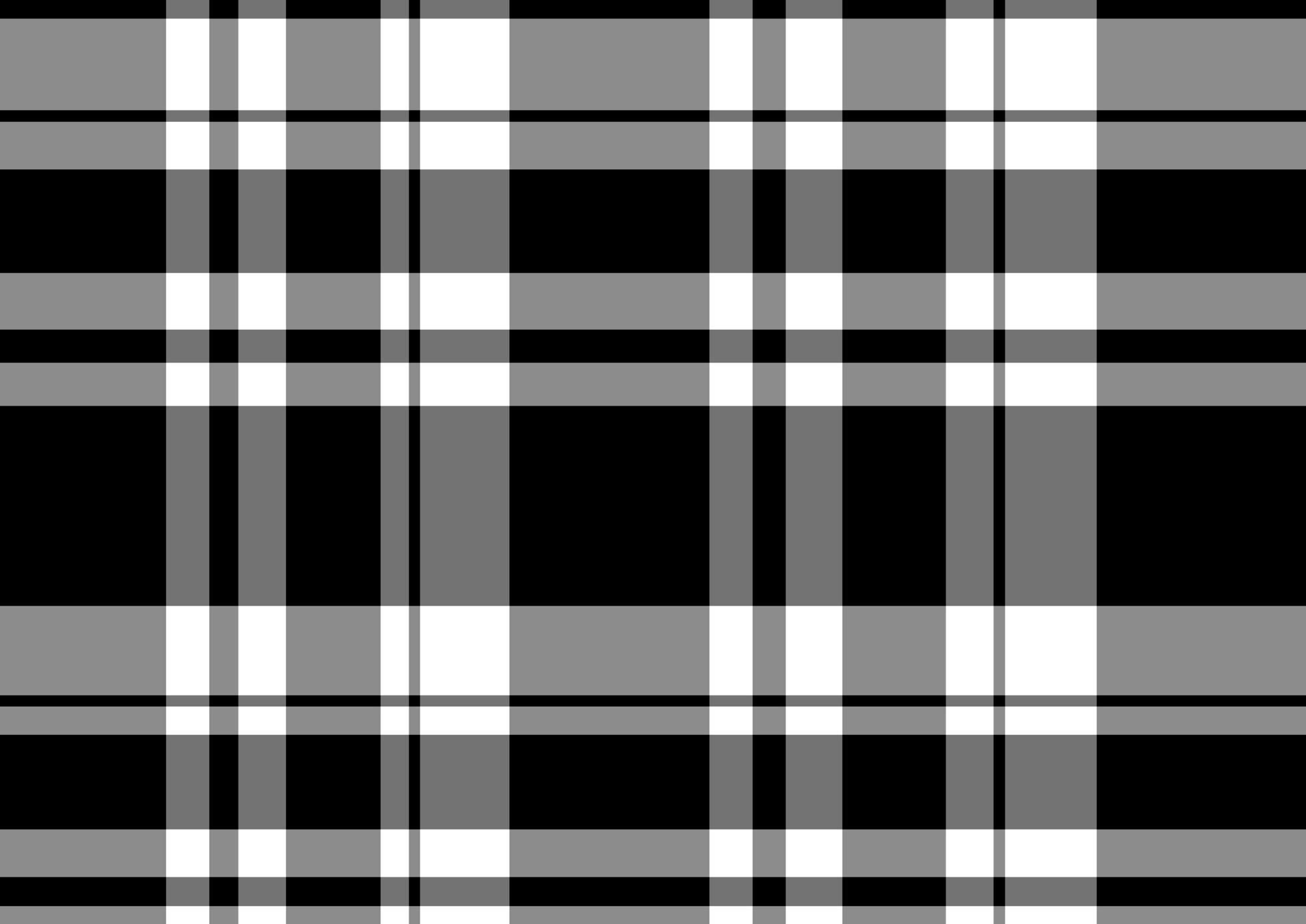 1960x1387 Black and White Plaid Wallpaper