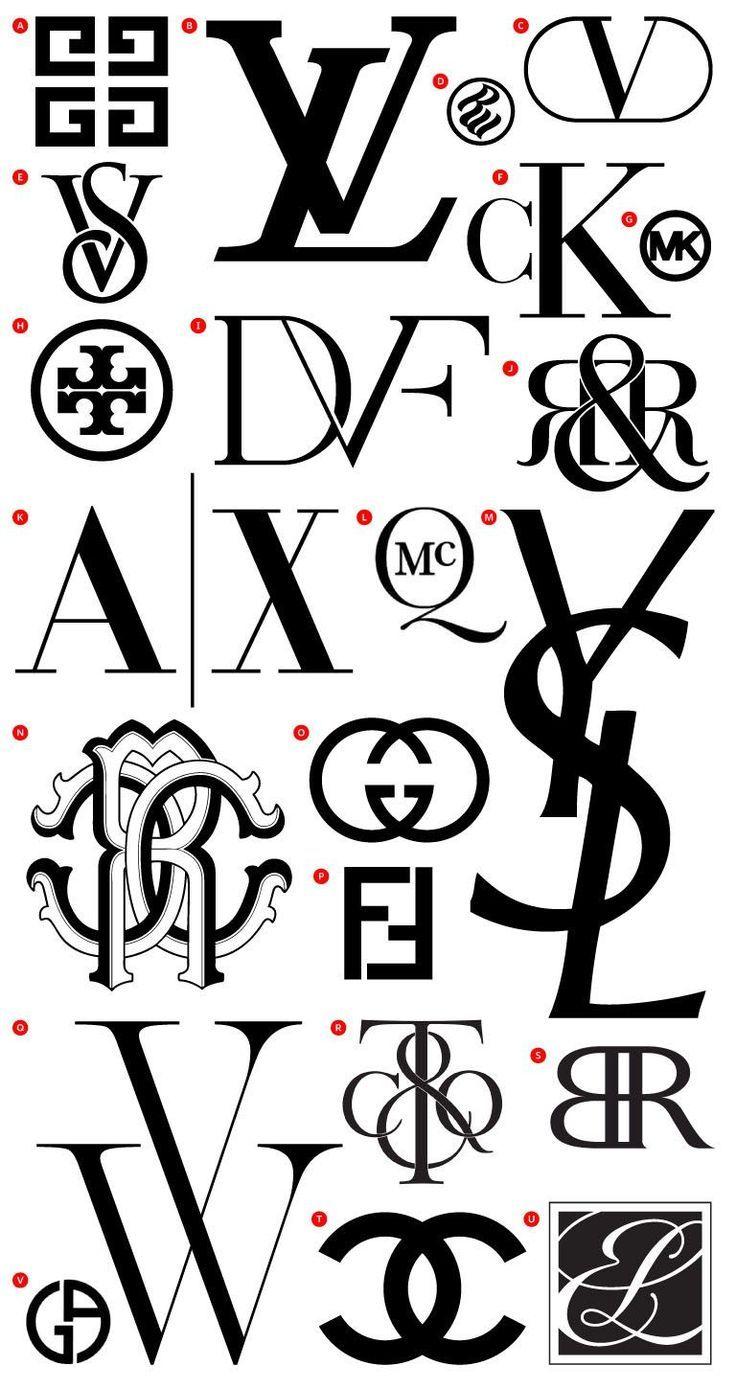 736x1389 Fashion Logos Wallpaper