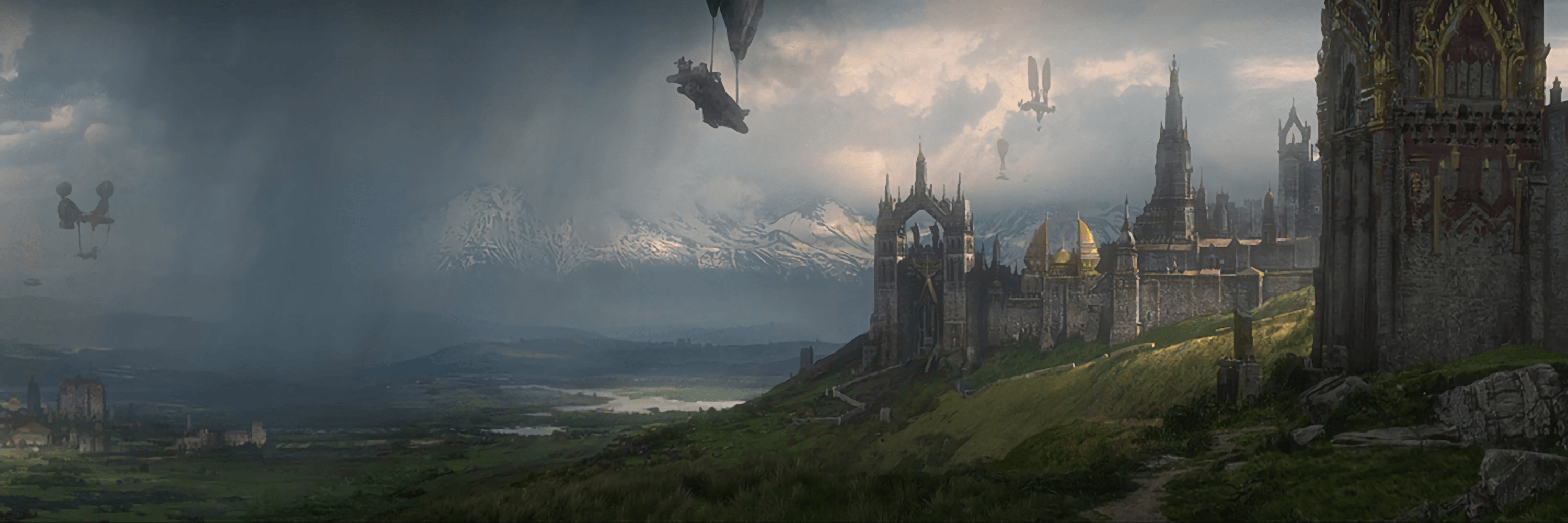 3000x1000 Mystical Wallpaper