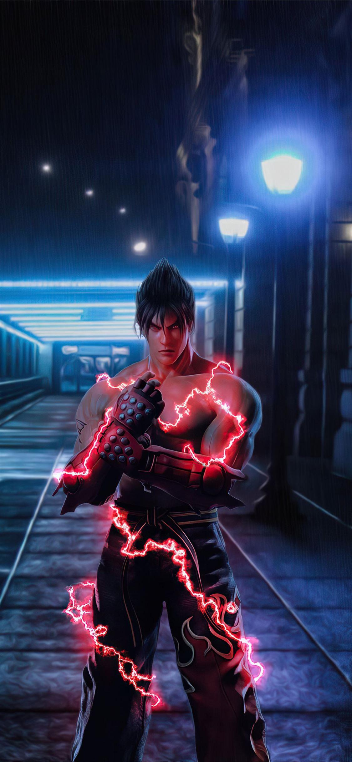 1125x2436 tekken 7 jin kazama iPhone X Wallpaper Free Download