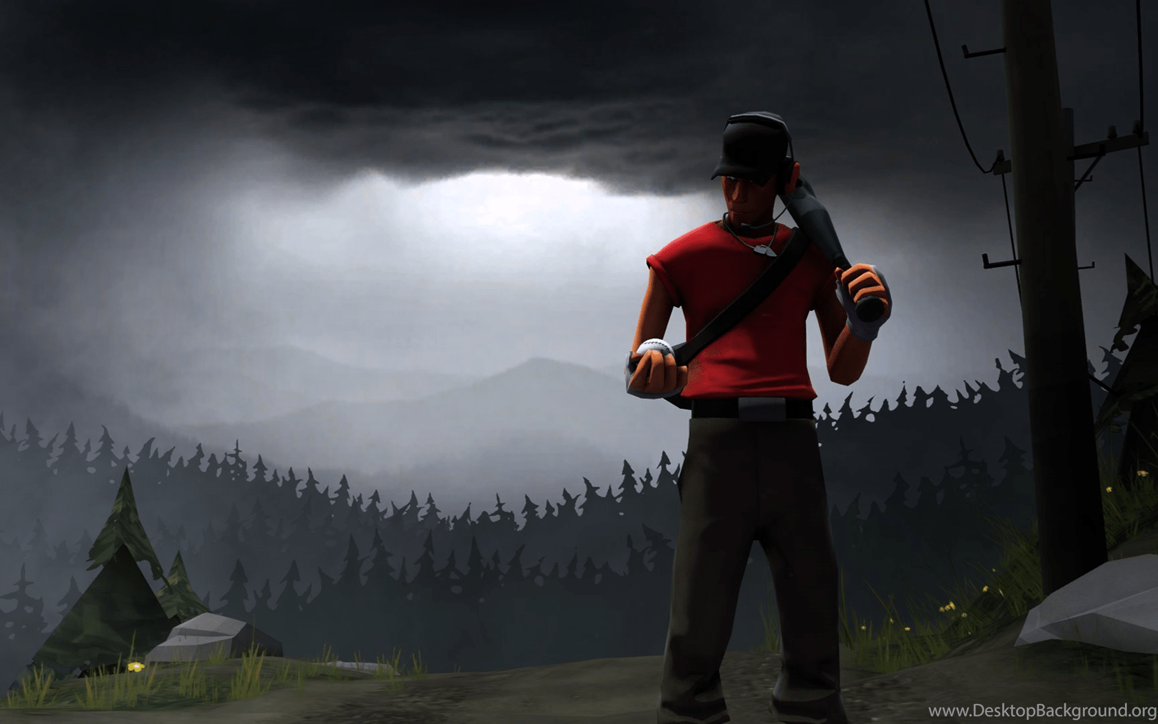 1680x1050 TF2 Scout Wallpaper By QuickKritz Desktop Background