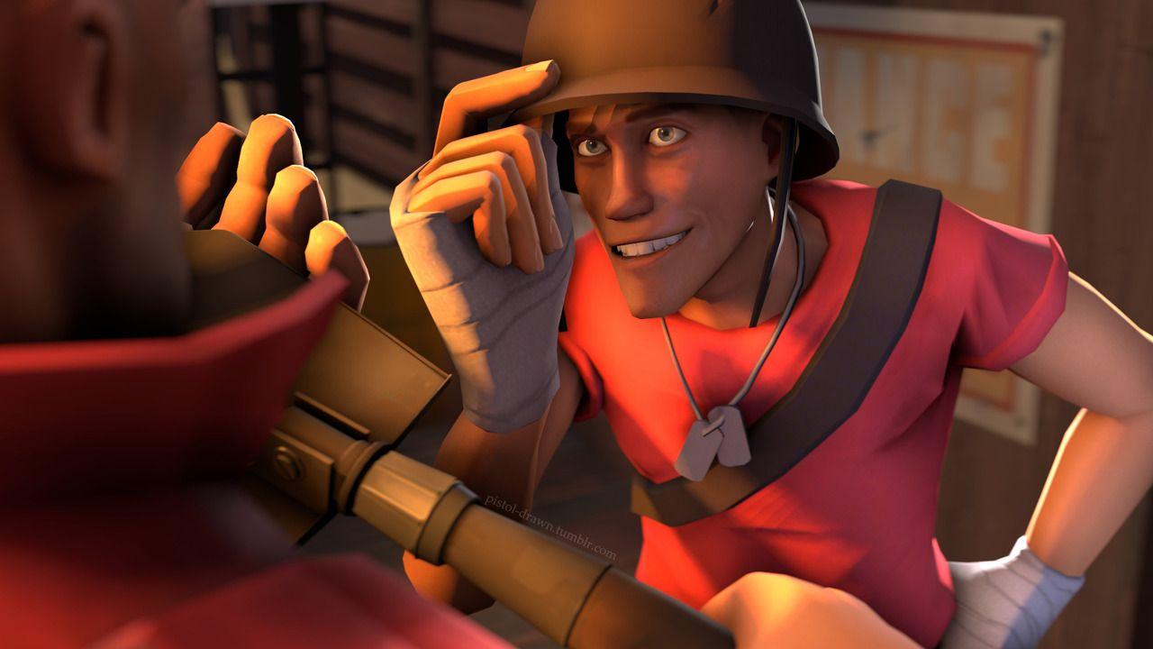 1280x720 Tf2 Scout Wallpaper