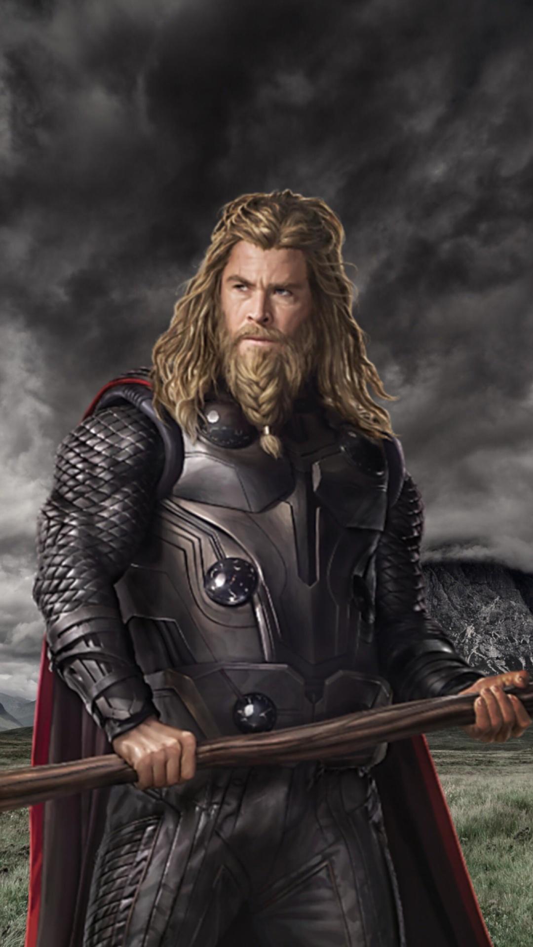 1080x1920 Chris Hemsworth As Thor In Endgame iPhone 6s, 6 Plus and Pixel XL , One Plus 3t, 5 Wallpaper, HD Movies 4K Wallpaper