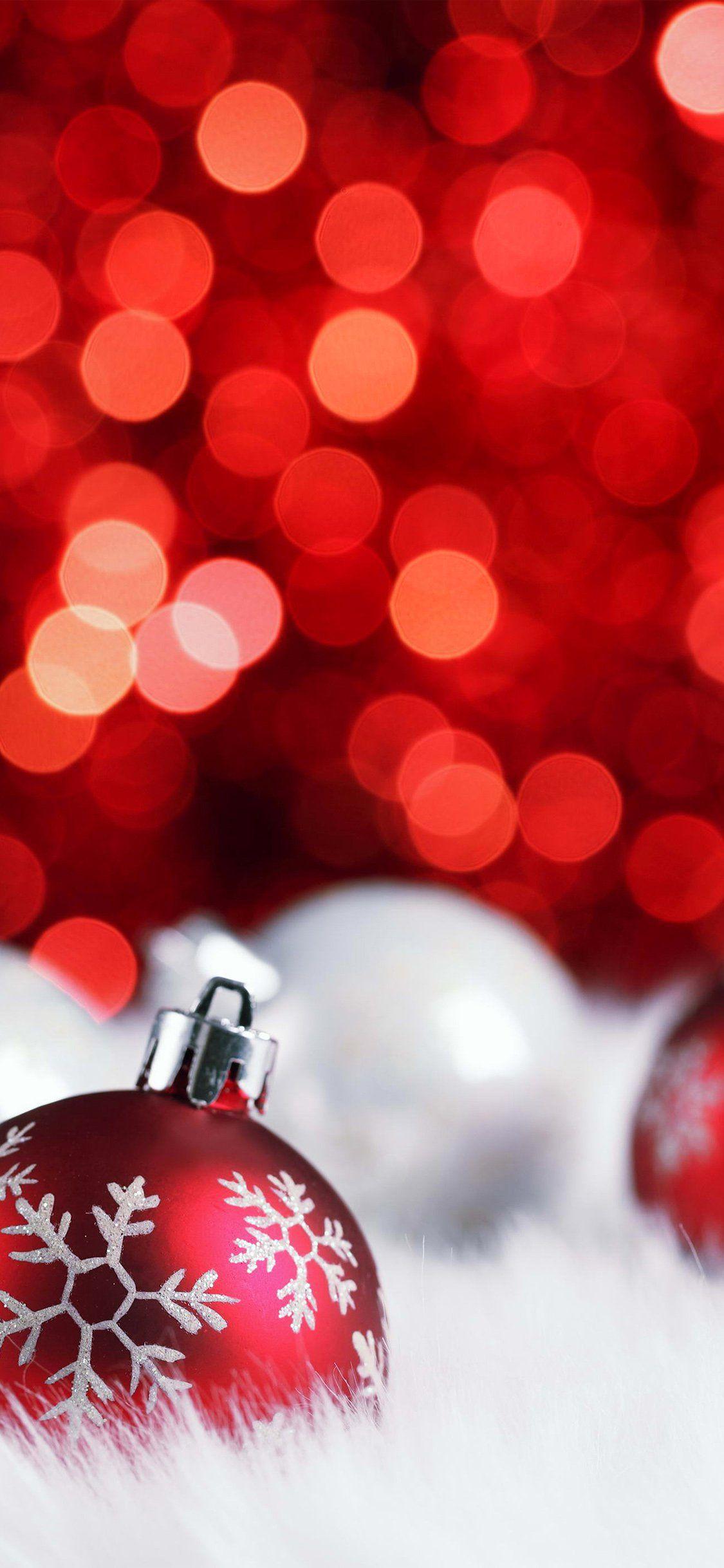 1125x2436 Christmas Bokeh iPhone X Wallpaper Wallpaper For iPhone Xr