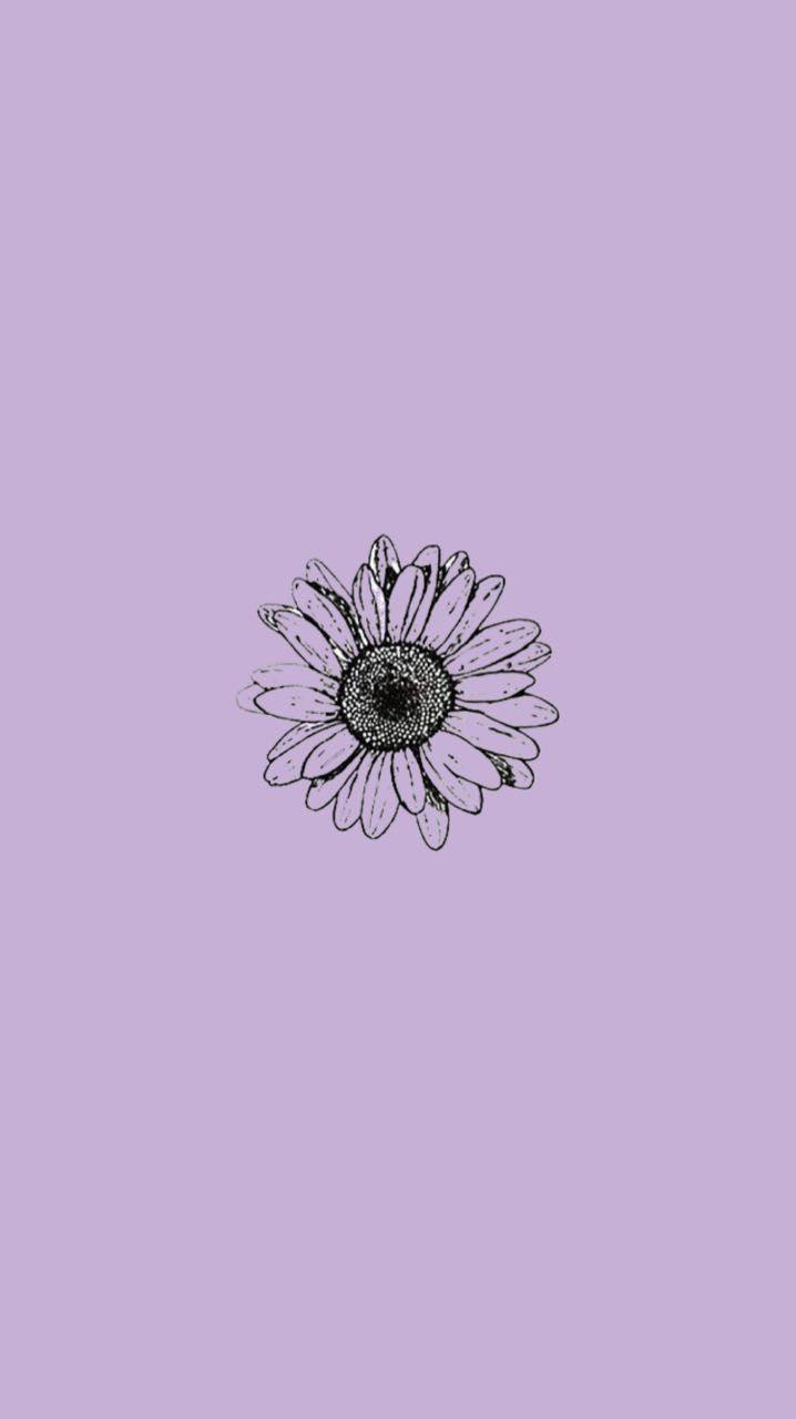 718x1280 Aesthetic Purple Cute Wallpaper