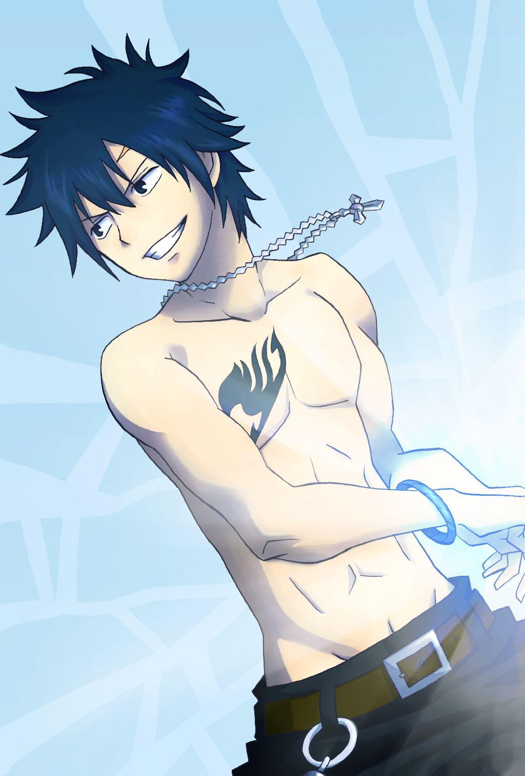 1024x1515 Gray Fullbuster, Mobile Wallpaper. Anime Image Board
