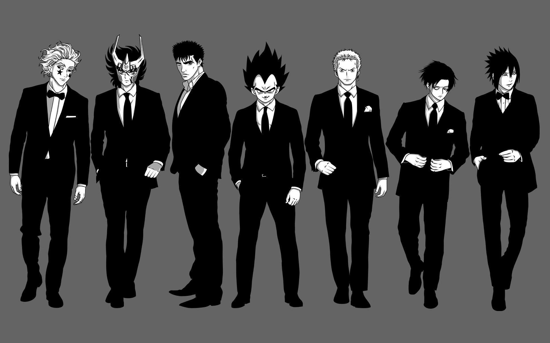 1920x1200 Black One Piece Wallpaper