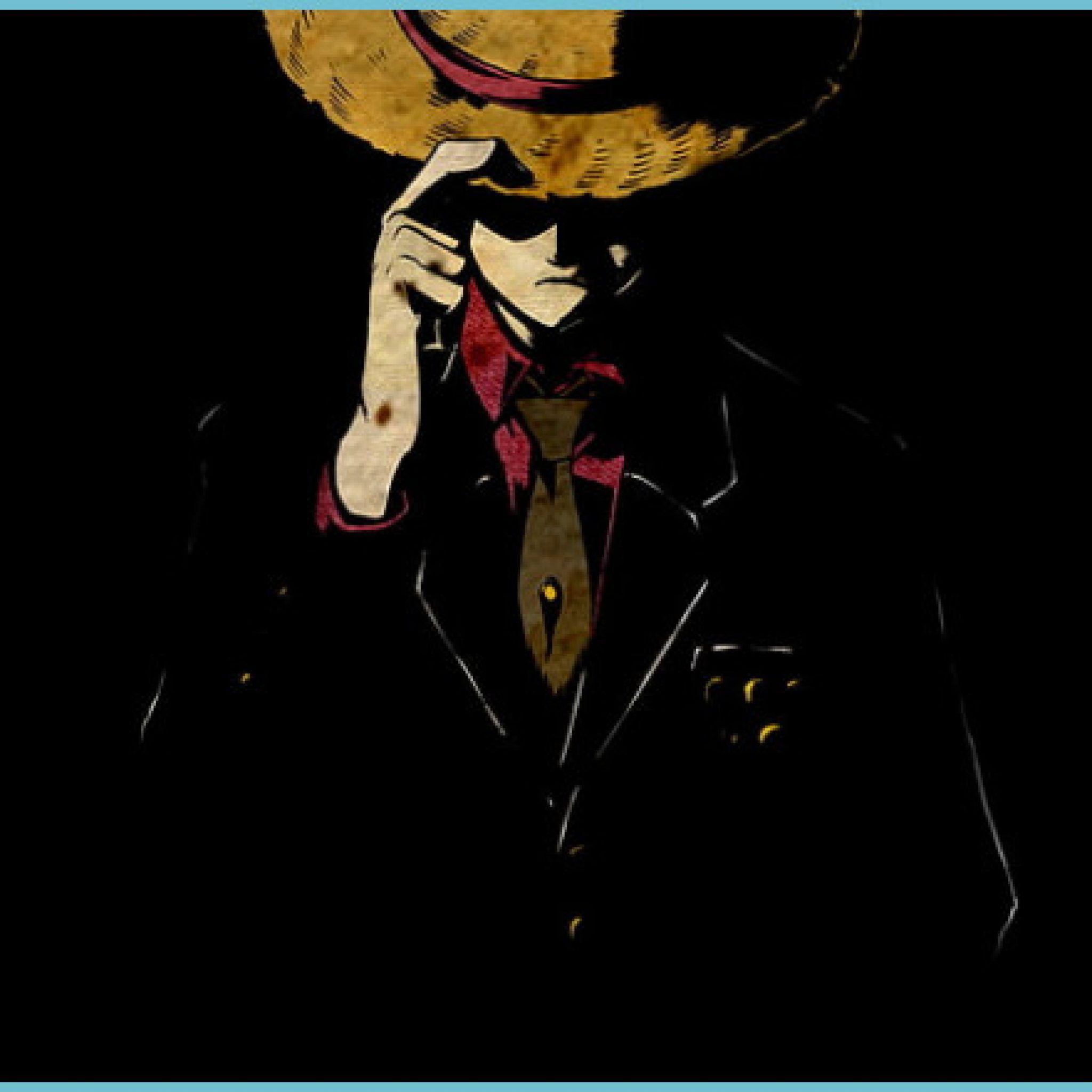 2048x2048 HD Wallpaper: One Piece Monkey D'Luffy, Monkey D