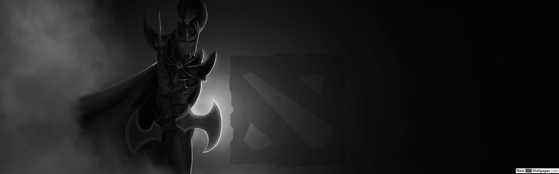 1920x600 Dota 2 (video game) Warrior HD wallpaper download