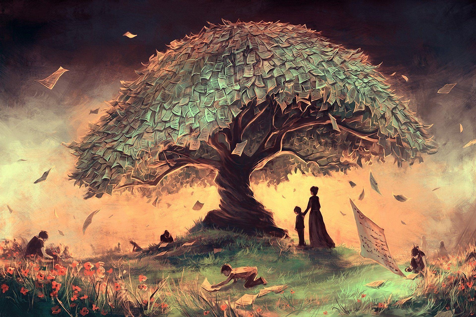 1920x1280 tree HD wallpaper, Background