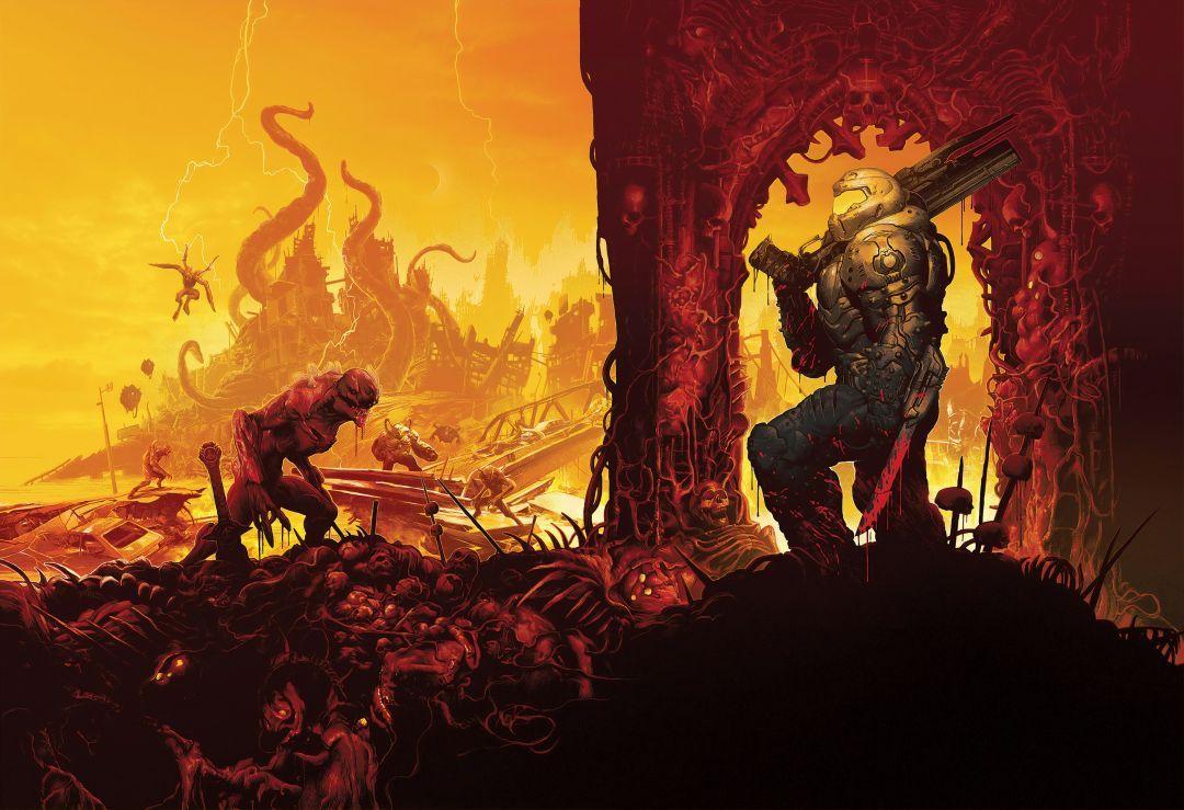 1080x739 Doom Eternal 2019, iPhone, Desktop HD Background / Wallpaper (1080p, 4k) (3840x2626) (2021)