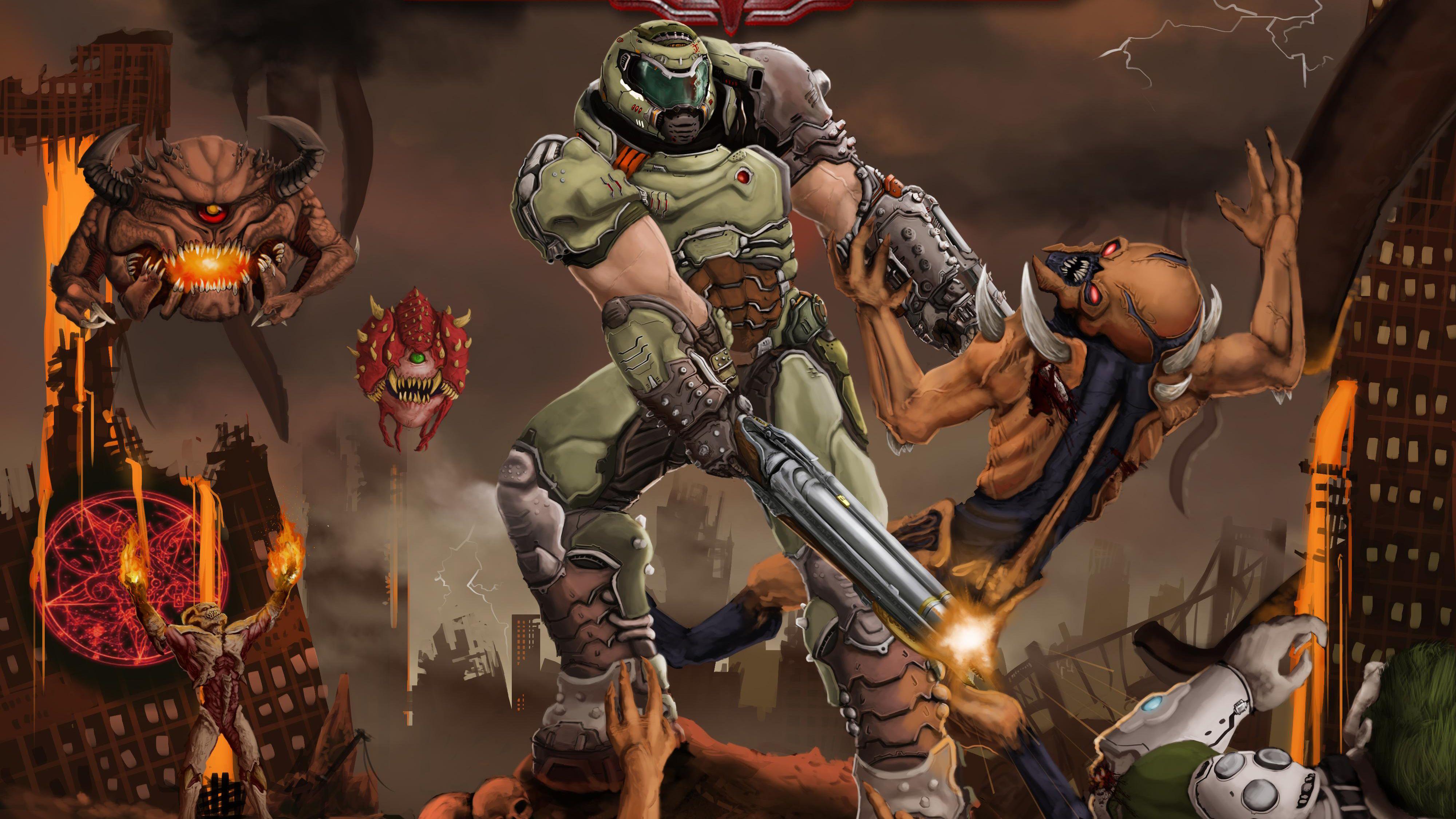 4000x2250 Doom Eternal 4k, HD Games, 4k Wallpaper, Image, Background, Photo and Picture