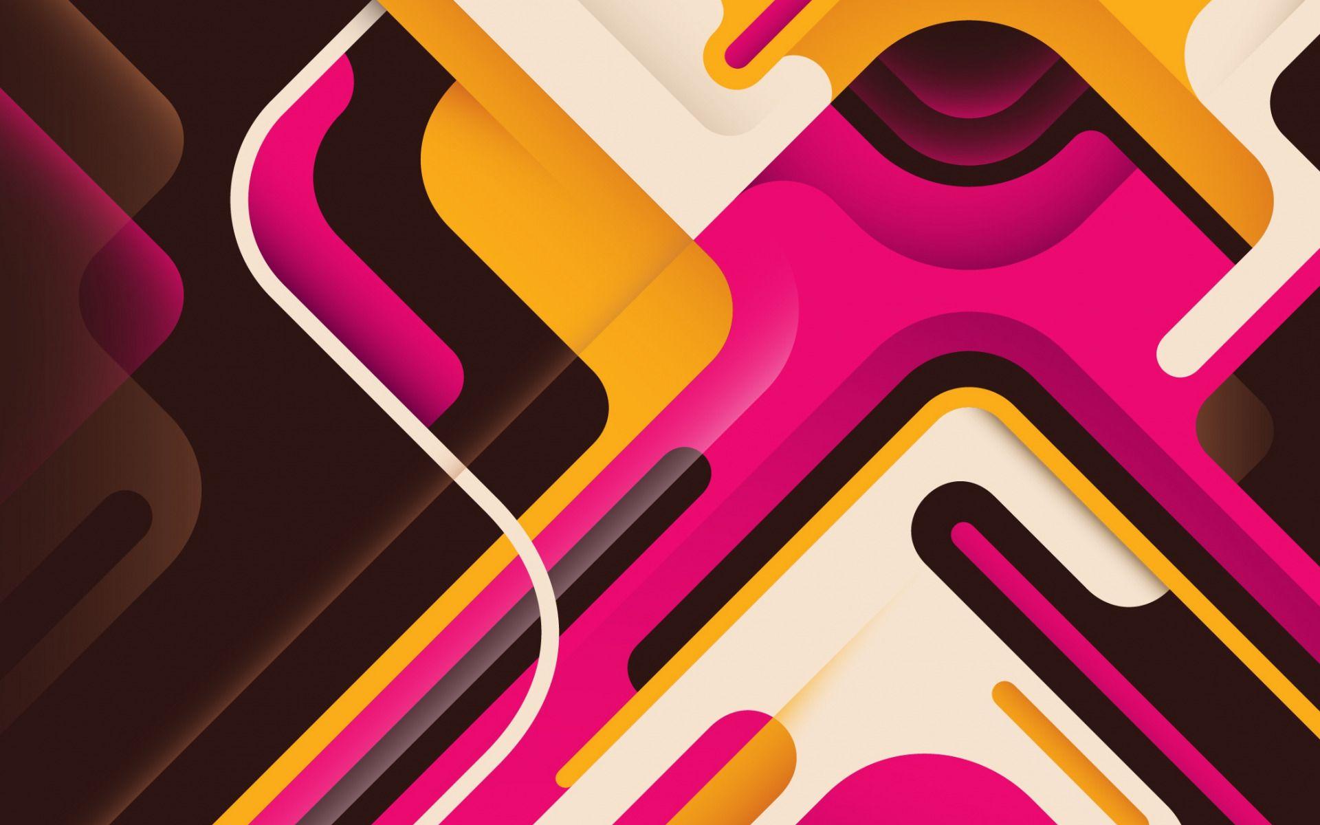 1920x1200 Download wallpaper colorful abstract background, brown pink abstraction, etro background, retro abstraction, vector background for desktop with resolution 1920x1200. High Quality HD picture wallpaper