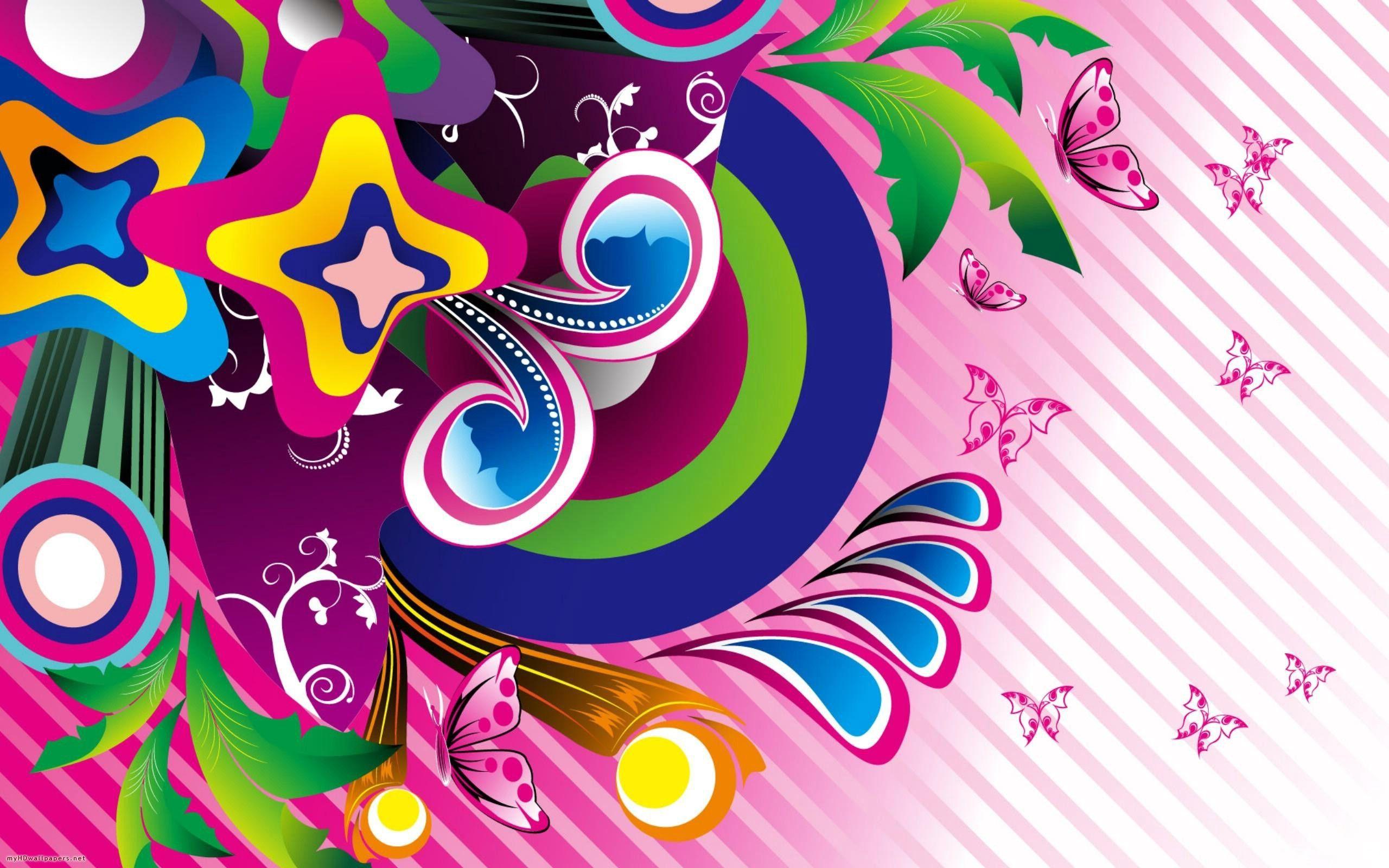 2560x1600 Vector Art Wallpaper