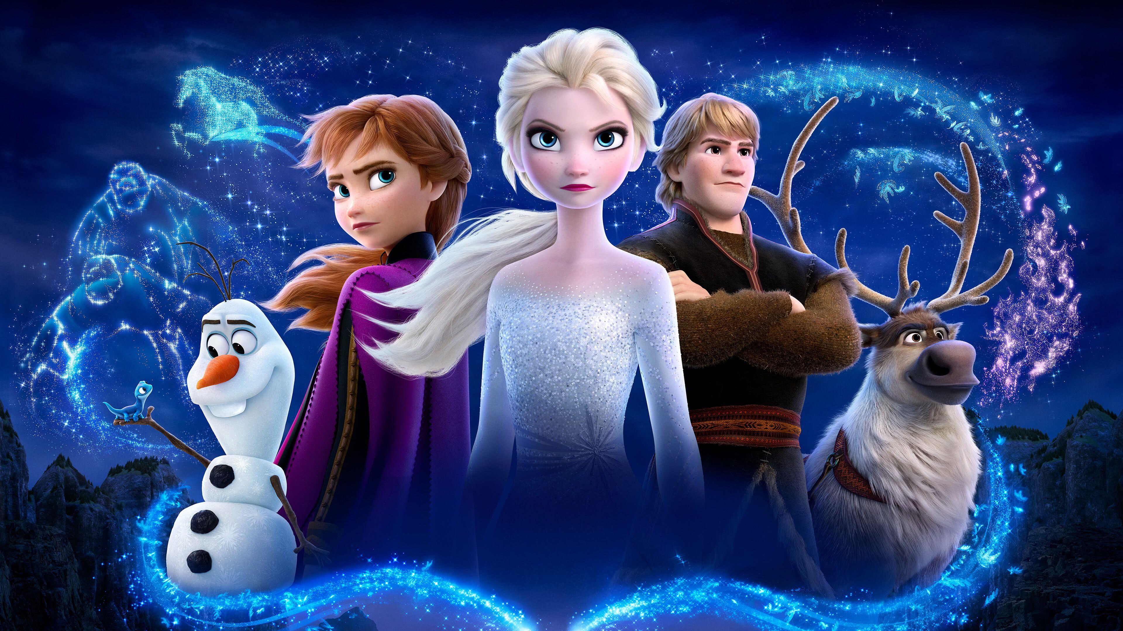 3840x2160 Frozen 2 Characters UHD 4K Wallpaper