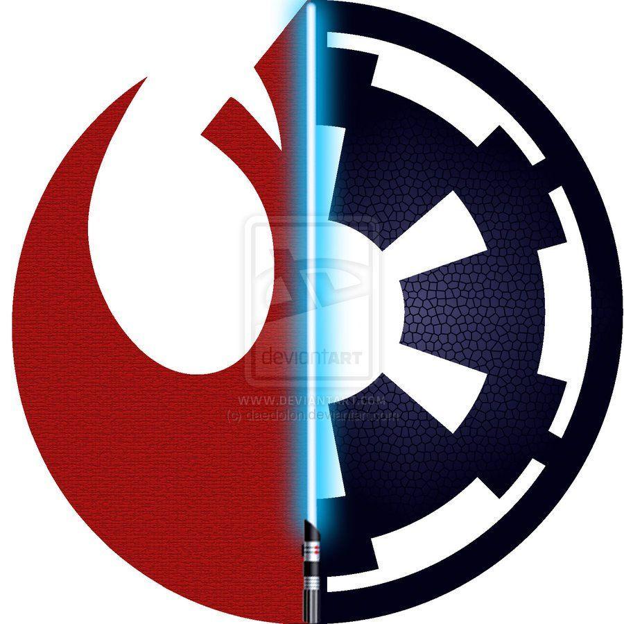 900x899 Illussion: Rebel Galactic Empire Star Wars Logo