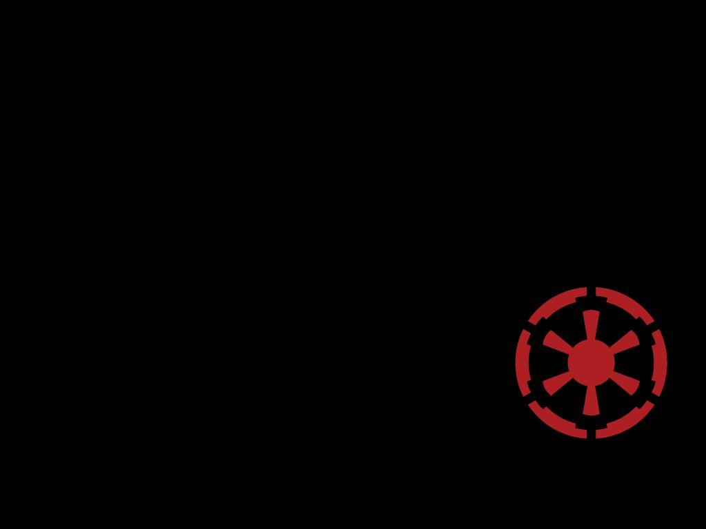 1024x768 Star Wars Empire Logo Wallpaper