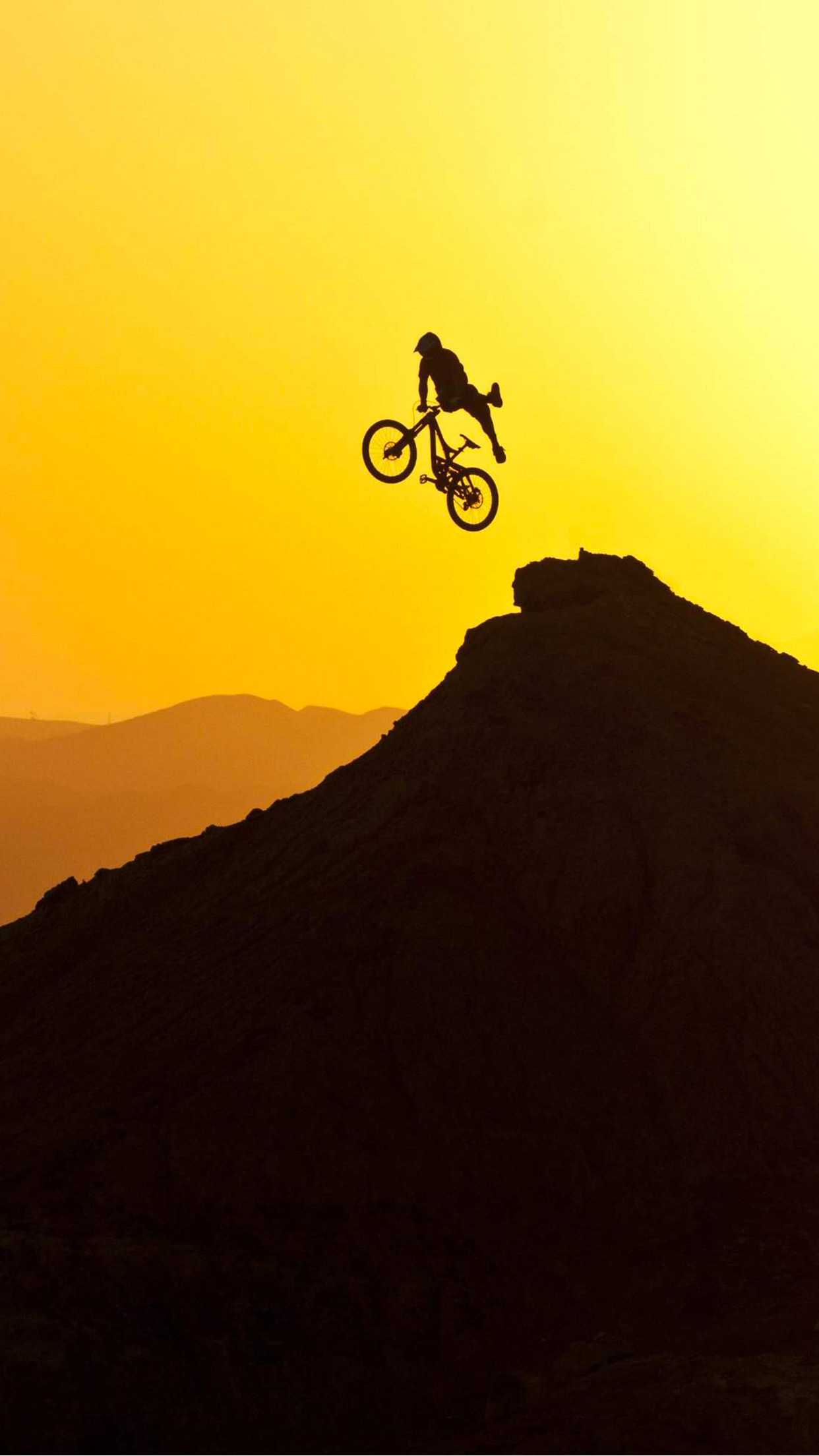 1242x2208 Mountain Bike Wallpaper Free HD Wallpaper
