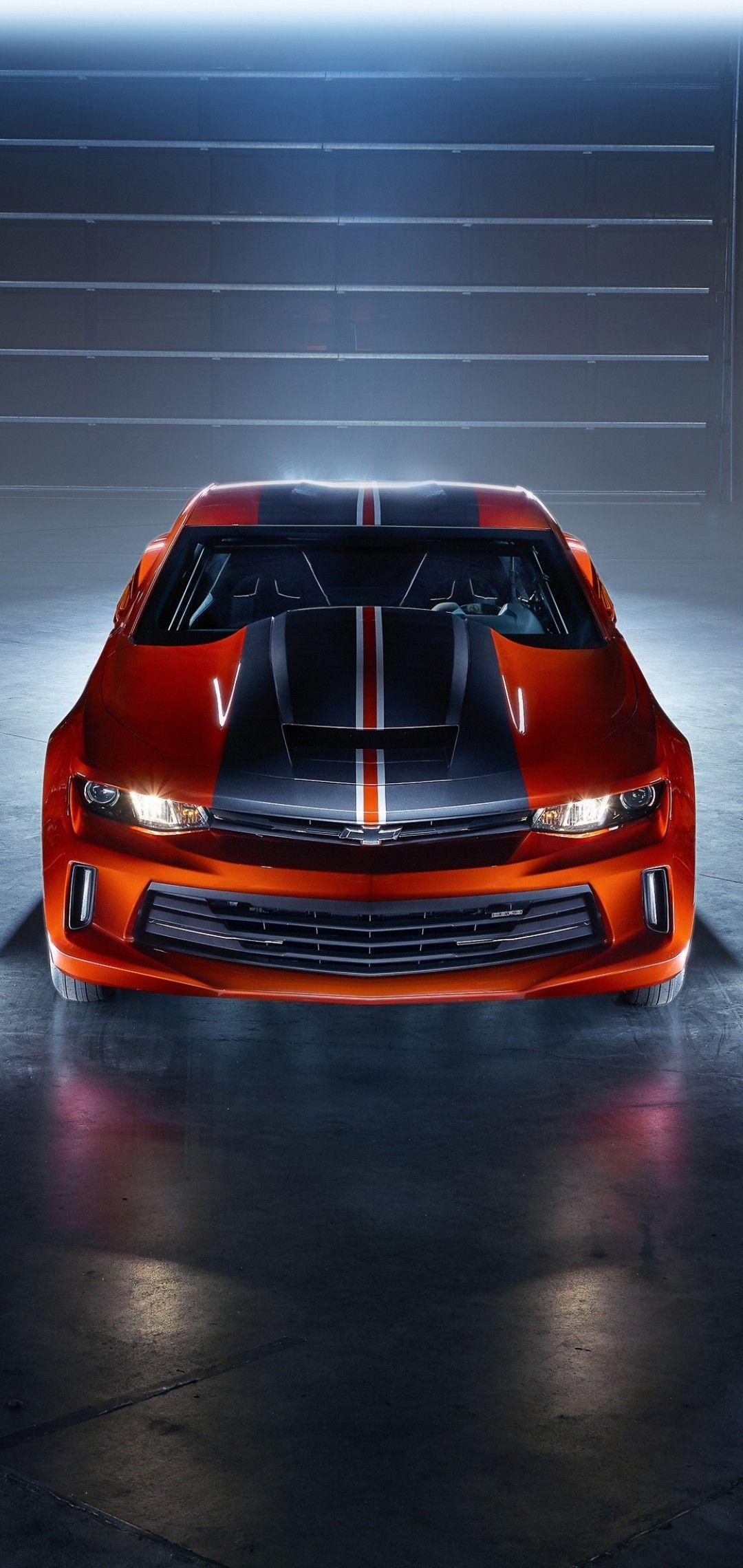 1080x2280 Download 1080x2280 Chevrolet Camaro Rs, Red, Muscle, Cars, Front View Wallpaper for Samsung Galaxy S10e, Xiaomi Mi A2 Lite, OnePlus 6