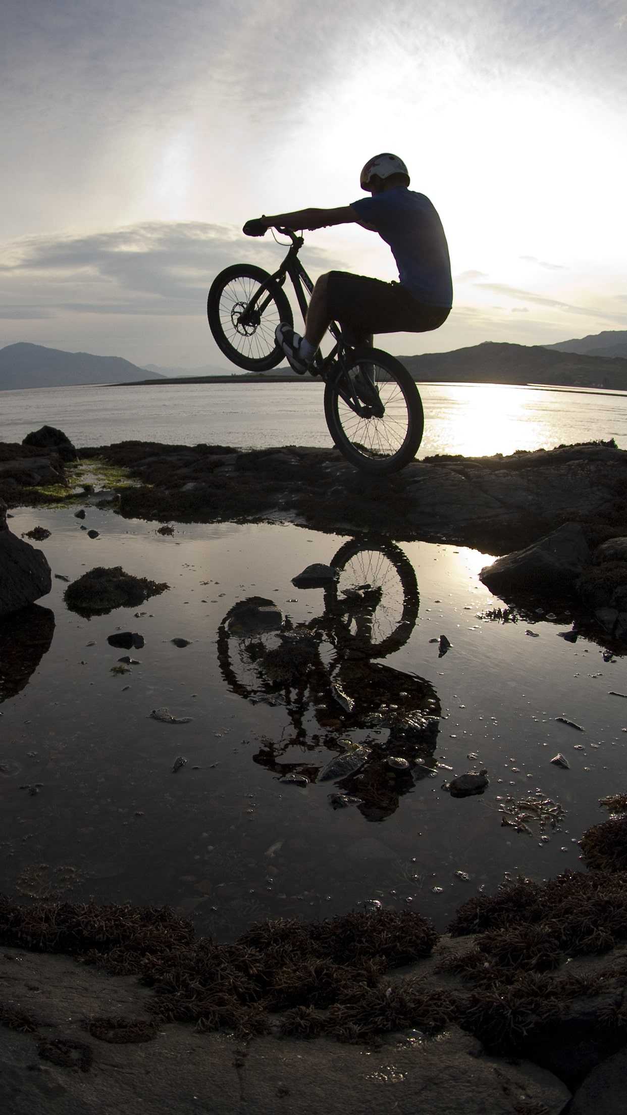 1242x2208 iPhone Mountain Bike Wallpaper Free HD Wallpaper