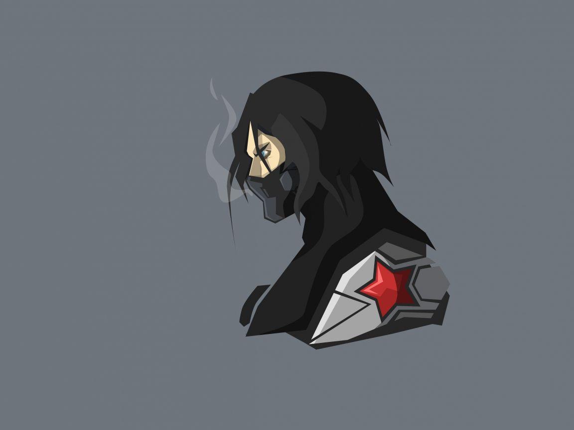 Winter Soldier Minimalist Wallpapers - Top Free Winter Soldier