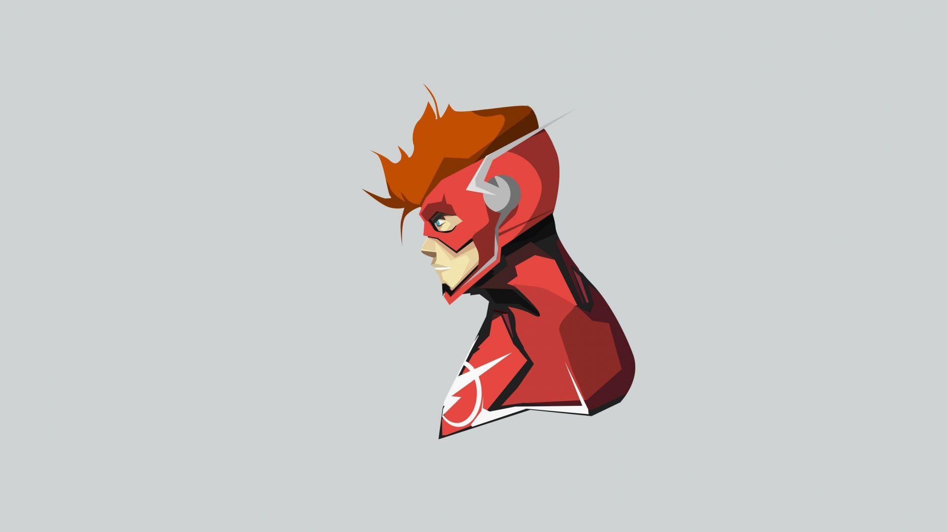 1920x1080 Desktop wallpaper minimal, superhero, flash, art, HD image, picture, background, 895cc8