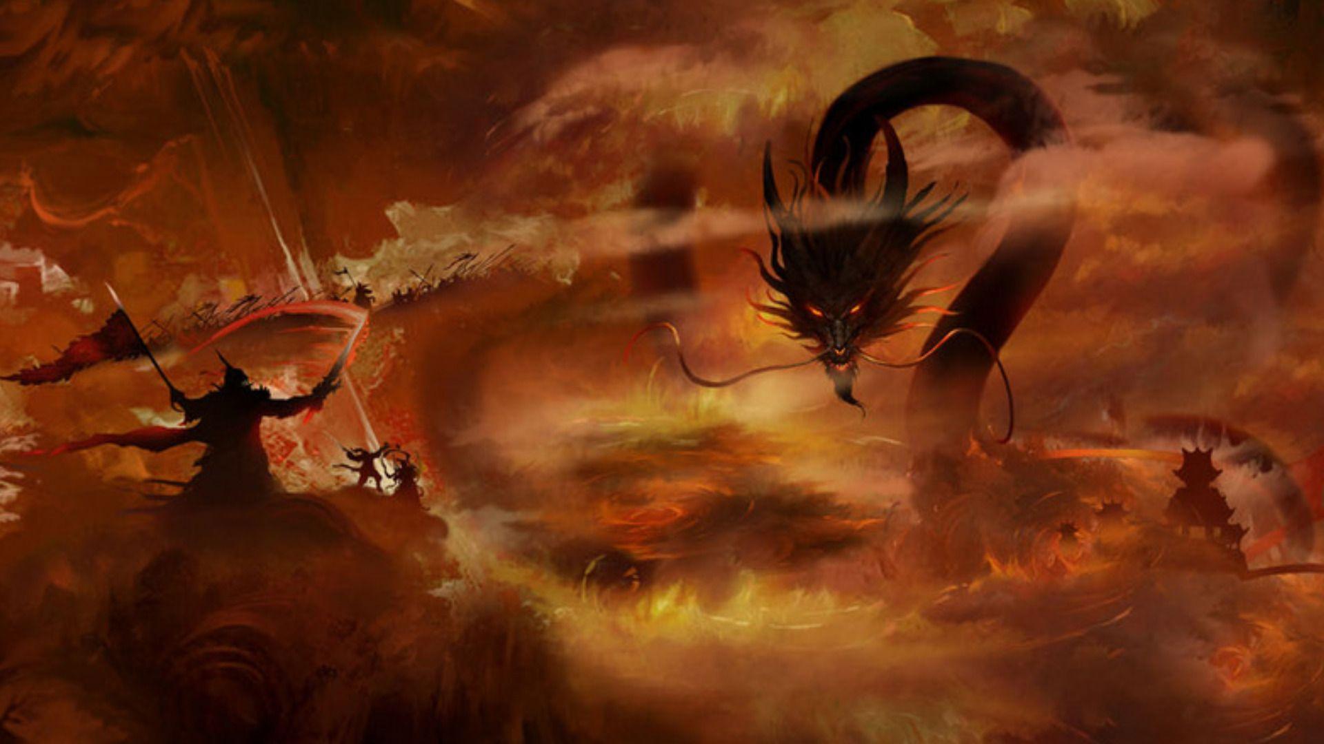 1920x1080 Fantasy Dragon Wallpaper:1920x1080